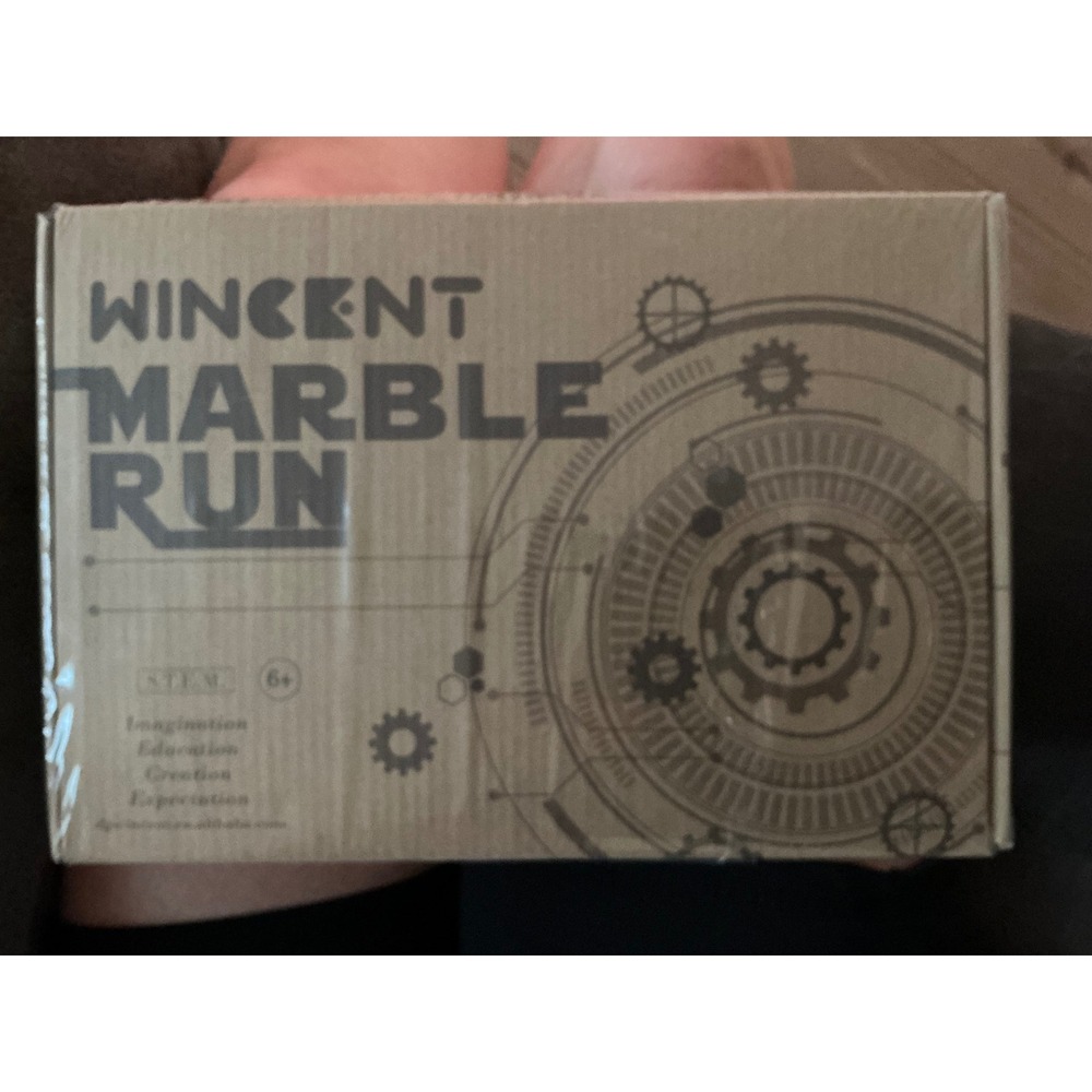 NEW Wincent Marble Run STEM Building Set Educational Toy Age 6+ New In Box